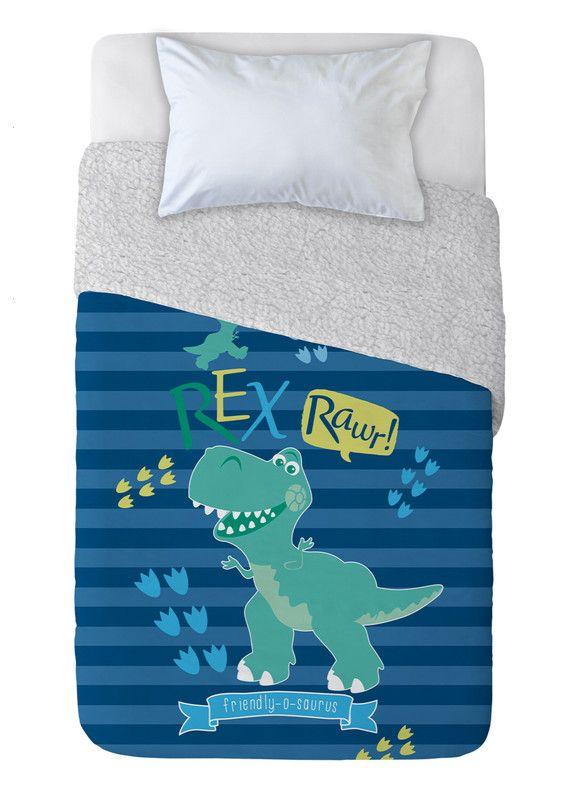 Frazada Polar Sherpa 150x200 Toy Story Rex-0