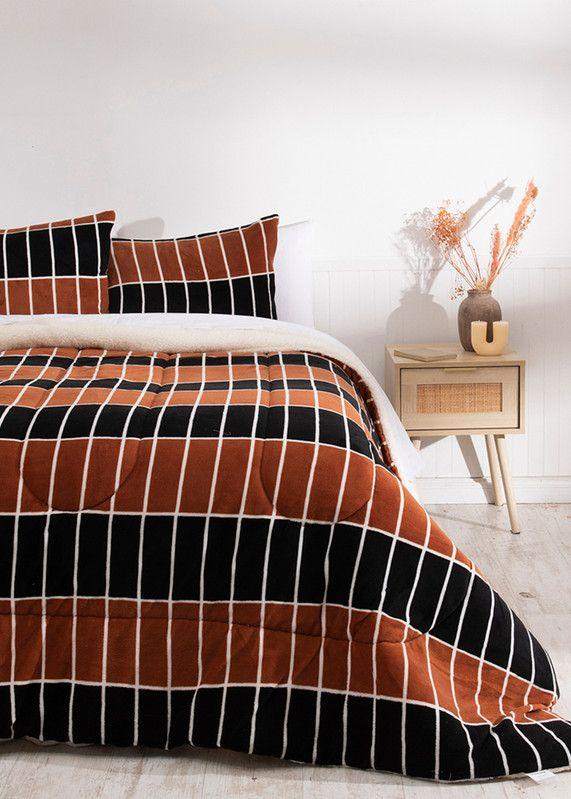 Plumon Coral print Sherpa 2 P Cuero-0