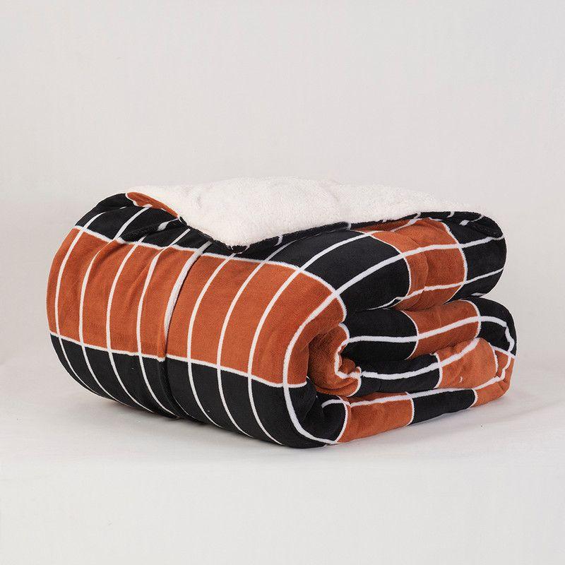 Plumon Coral print Sherpa 2 P Cuero-2