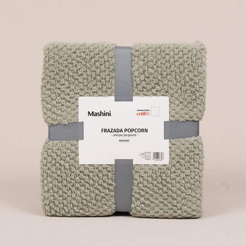 Frazada PopCorn 2 P Gris-3