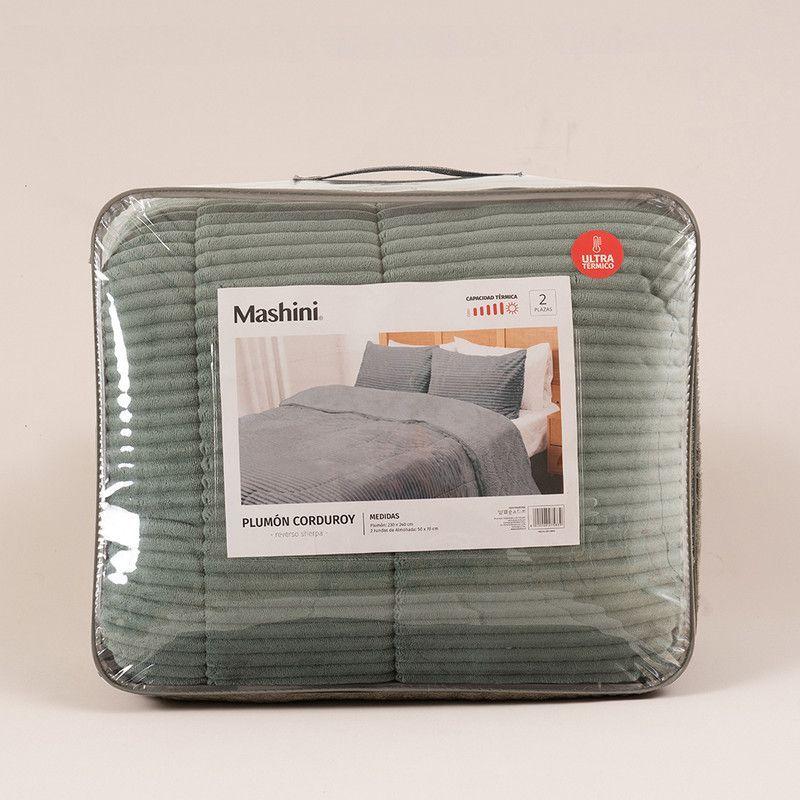 Plumon Cord. Coral Sherpa 1.5 P Celeste-2