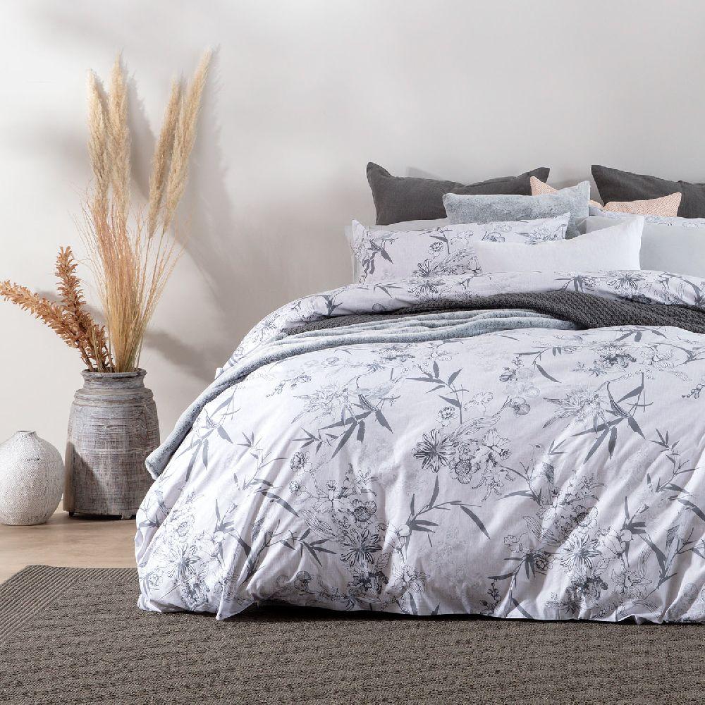Cubreplumon est birds 1.5 pl gris Fabrics-3