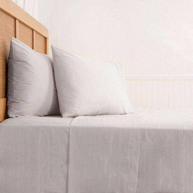 Sábana 180H Lisa 2 P Gris-3