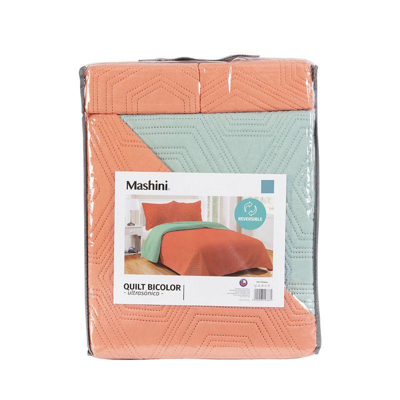 Quilt MF 1.5 P  Naranjo-Verde-2