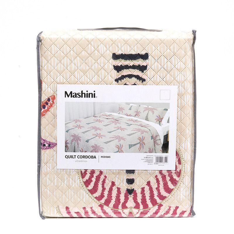 Quilt Cordoba Estampada King Palmeras-4