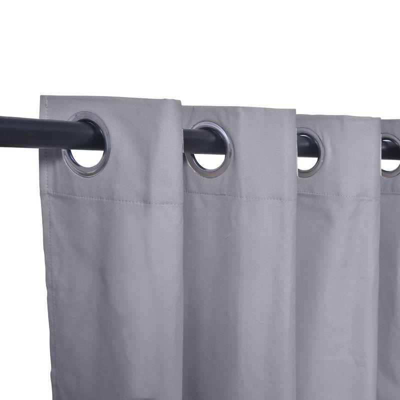 Cortina Blackout Argolla 140x220 cms Selecta Gris-2
