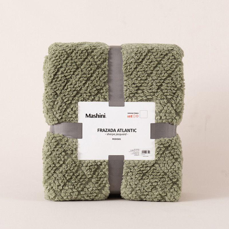 Frazada JQD Sh Atlantic King Verde-3