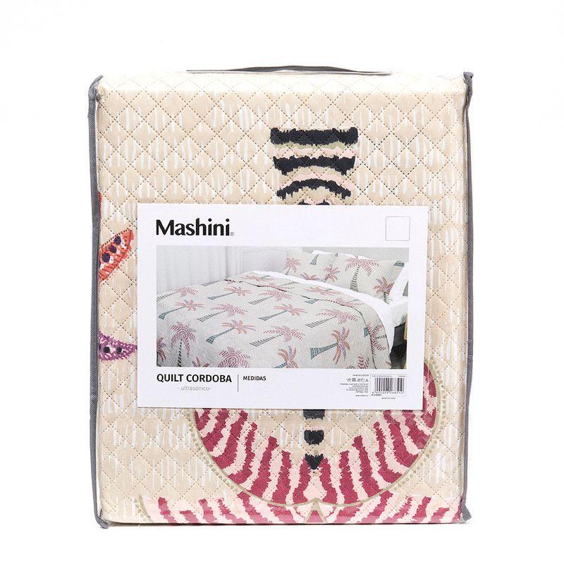 Quilt Cordoba Estampada 1.5 P Palmeras-4