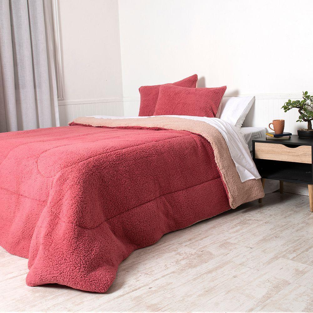 Plumon Sherpa/Sherpa 2 P Coral-Rosa-2