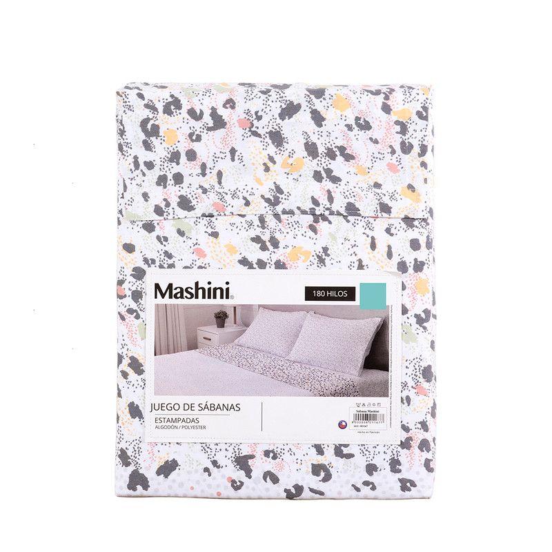 Sabana estampada  180 Hilos Super King Oasis-5