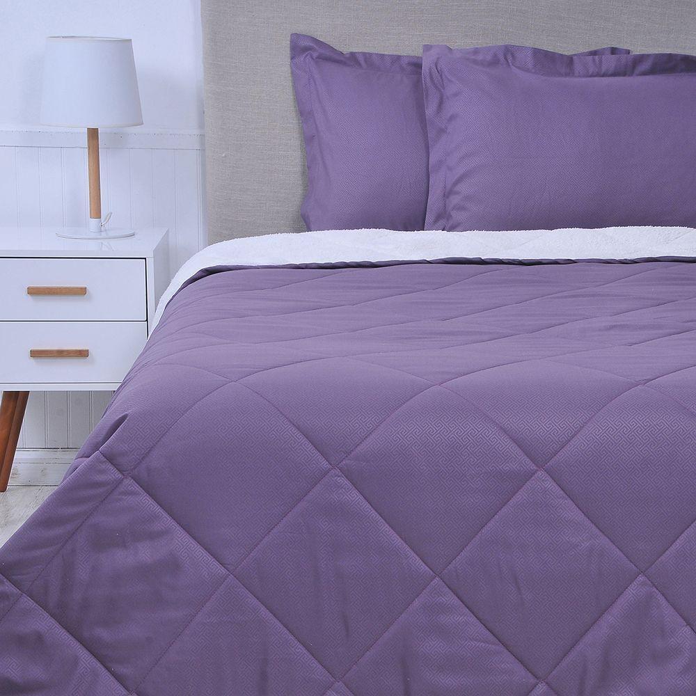 Plumon MF Emboss+Sherpa 2 P Morado-0