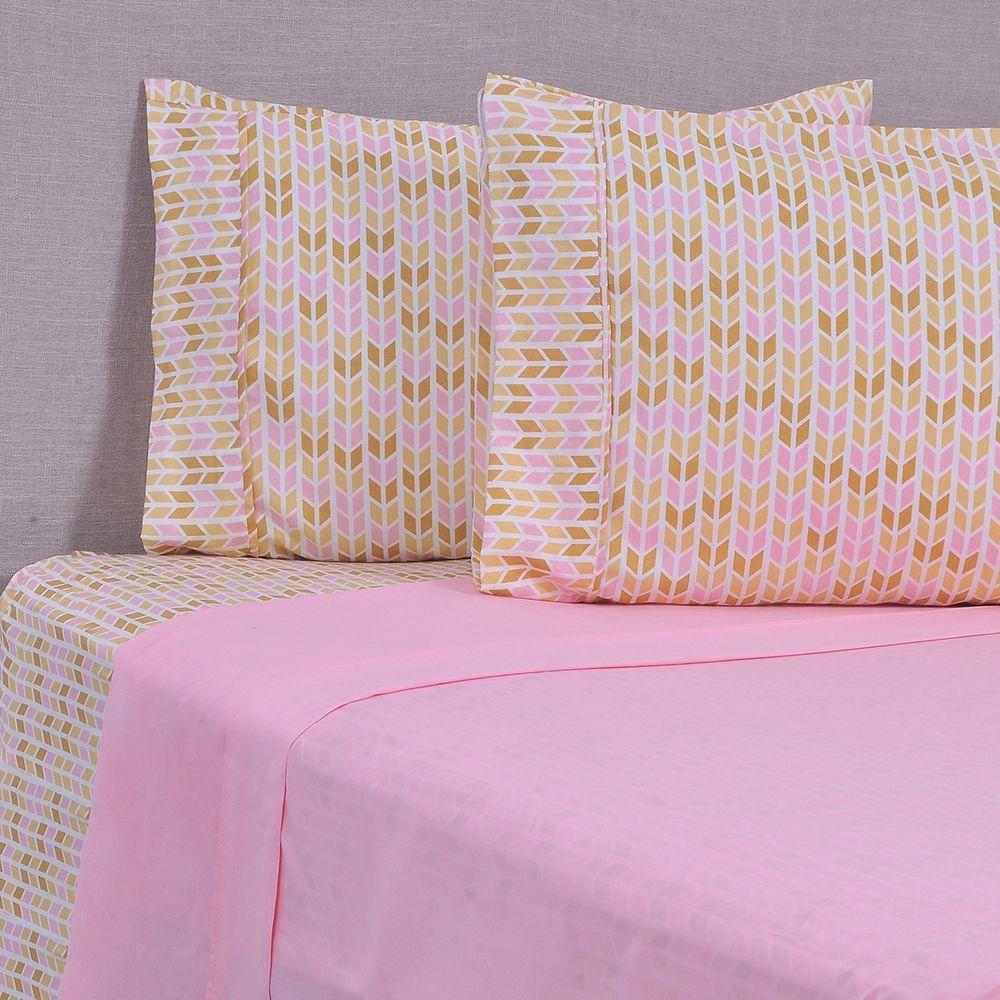 Sabana combinada estampada MF  2 P Amapola-2