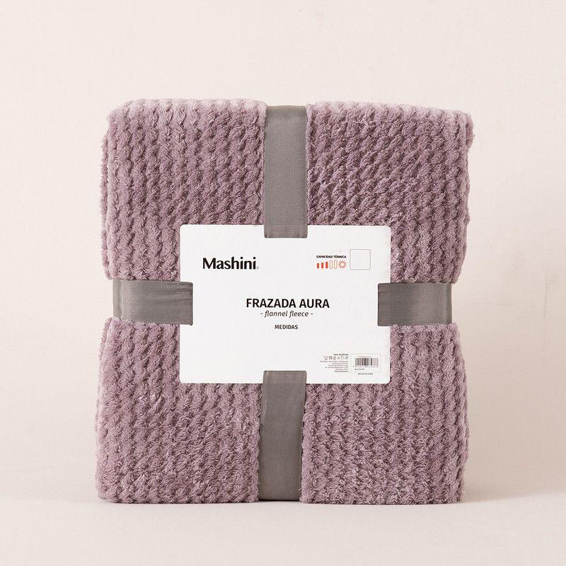 Frazada Aura 2 P Café-3