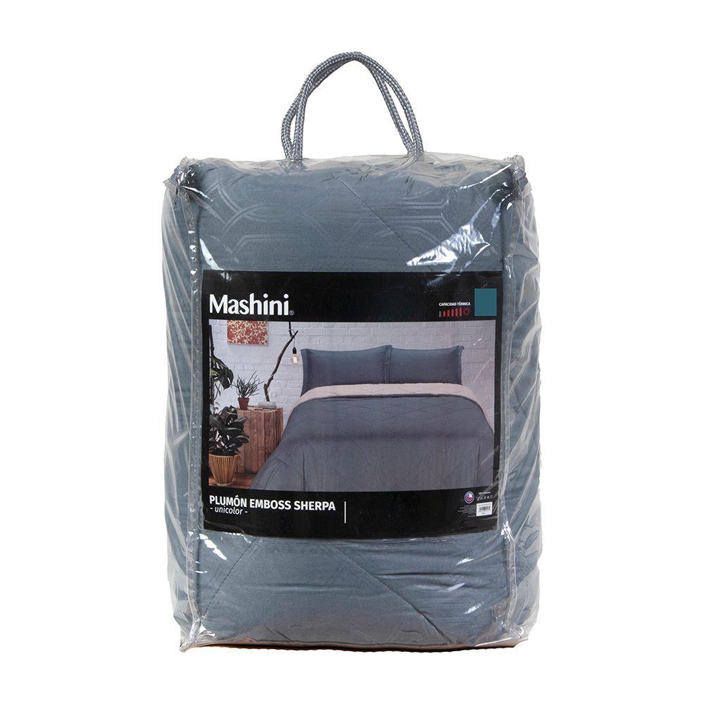 Plumon MF Emboss+Sherpa 1.5 P Gris-2