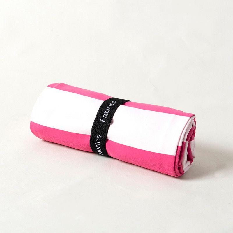 Toalla Playa MF Rayas 90x180 Fucsia-2