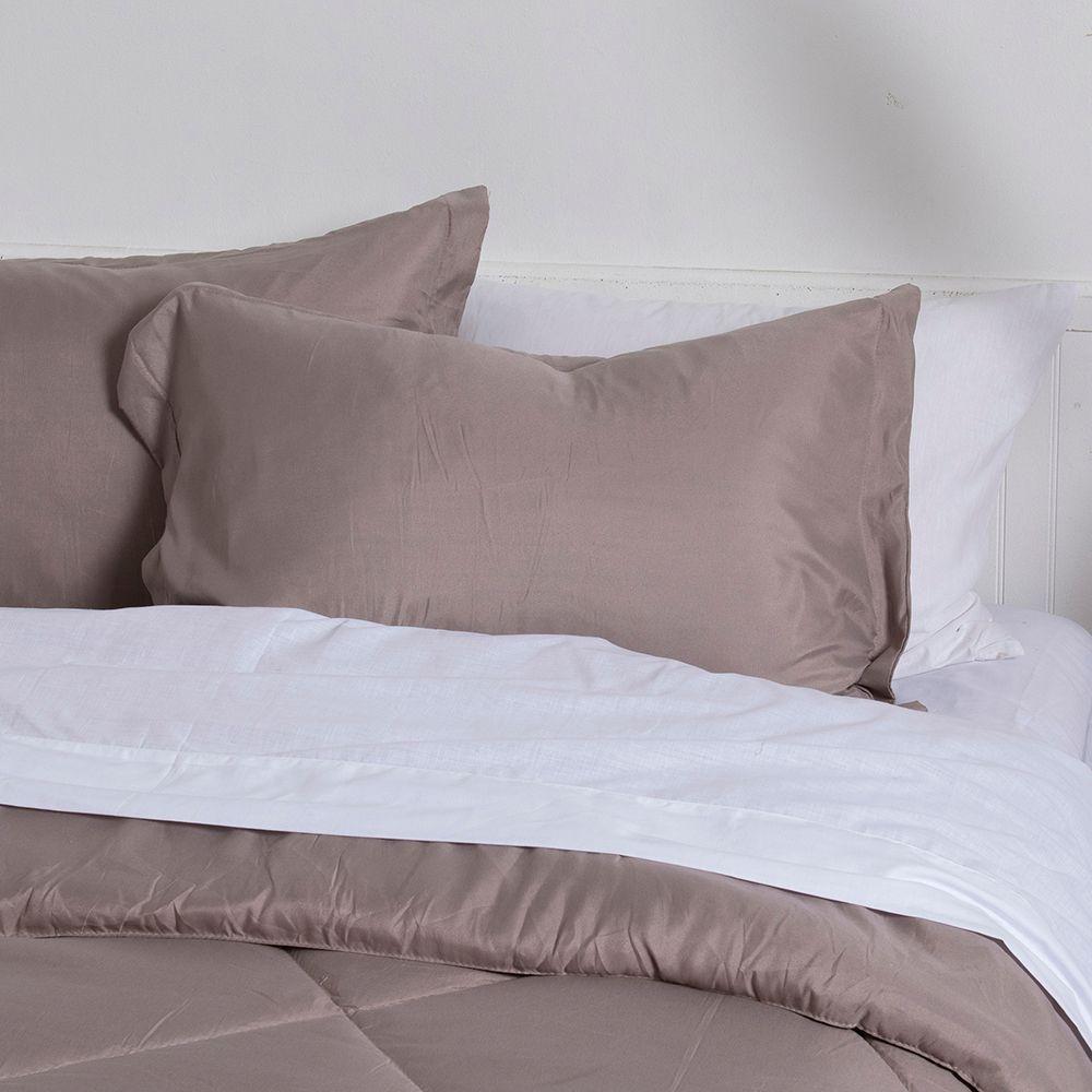 Plumón Microfibra 2 P Taupe-3