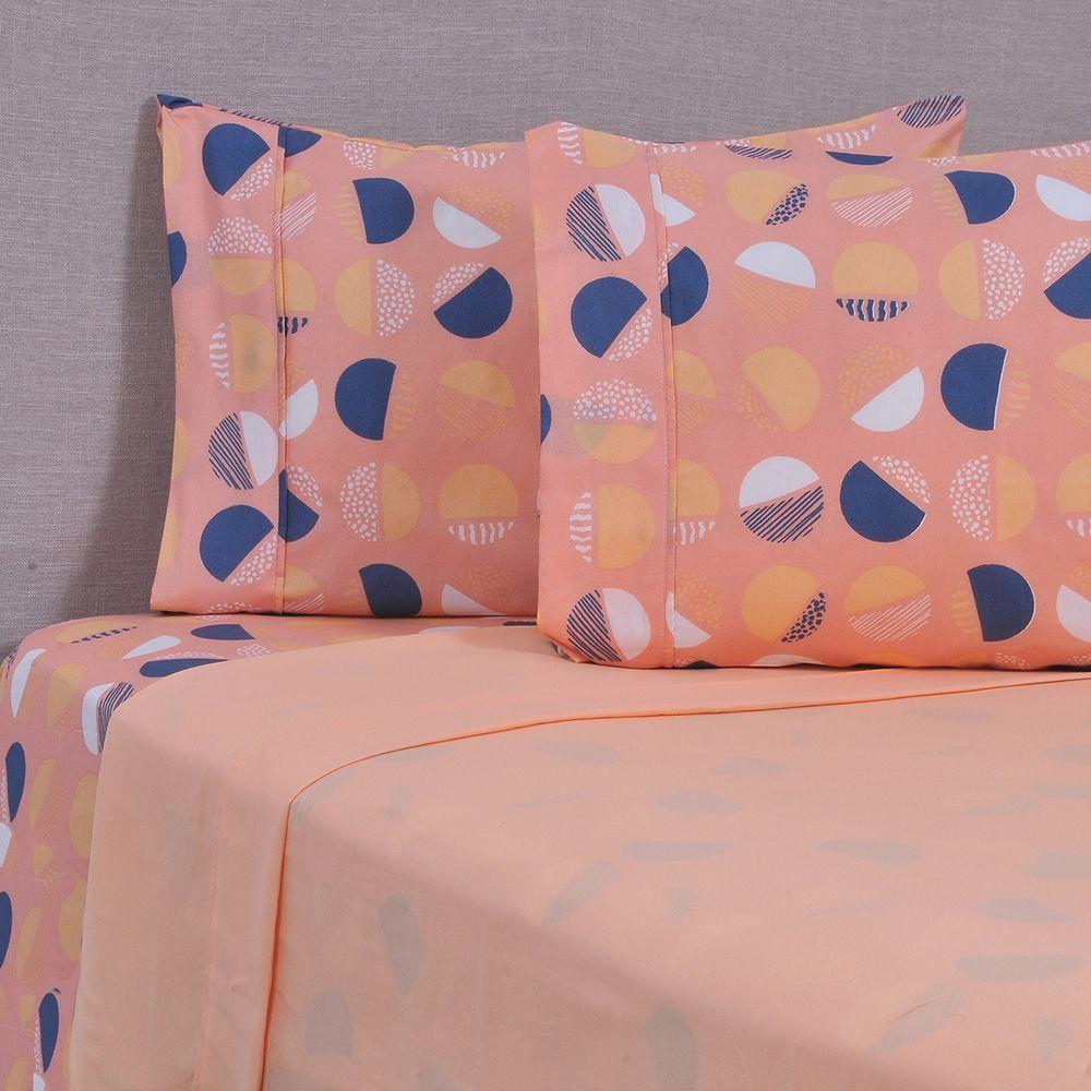 Sabana combinada estampada MF  2 P Clavel-2
