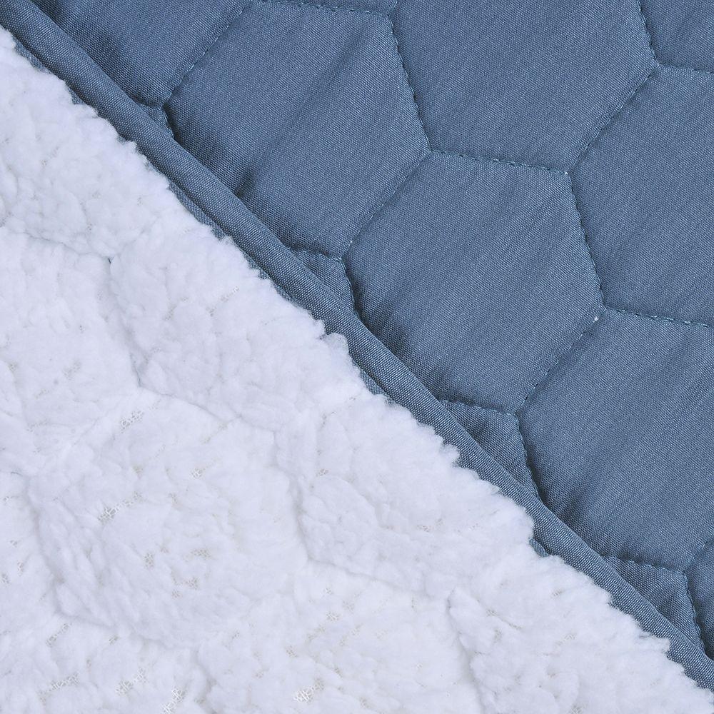 Quilt Sherpa King Azul-1