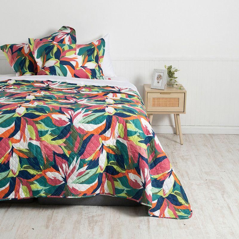 Quilt Cordoba Estampada  2 P Flowers-0