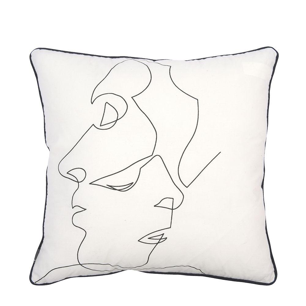 Cojin diseño 50x50cm perfil crudo Fabrics-0