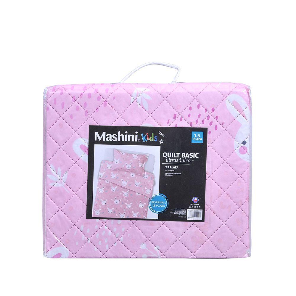 Quilt Cordoba Est. Mashini Infantil 1.5 P Conejo-2