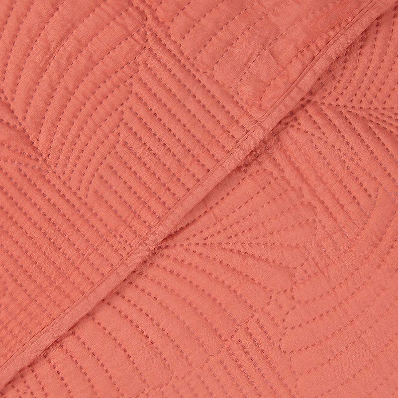 Quilt Cordoba lisa 1.5 P Naranjo-1