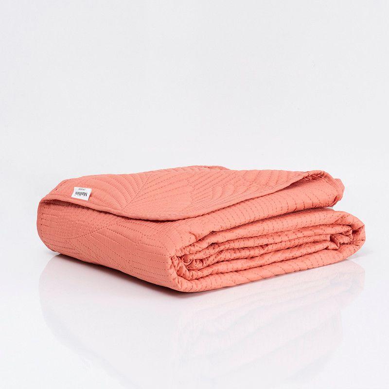 Quilt Cordoba lisa 1.5 P Naranjo-3