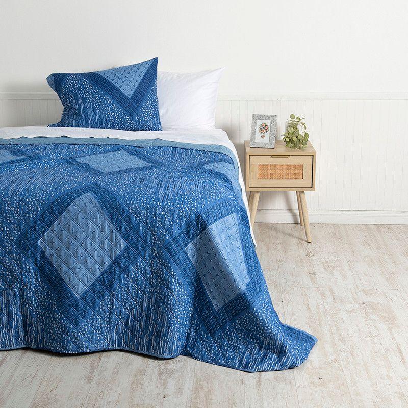 Quilt MF Estampado  1.5 P Rombos-0