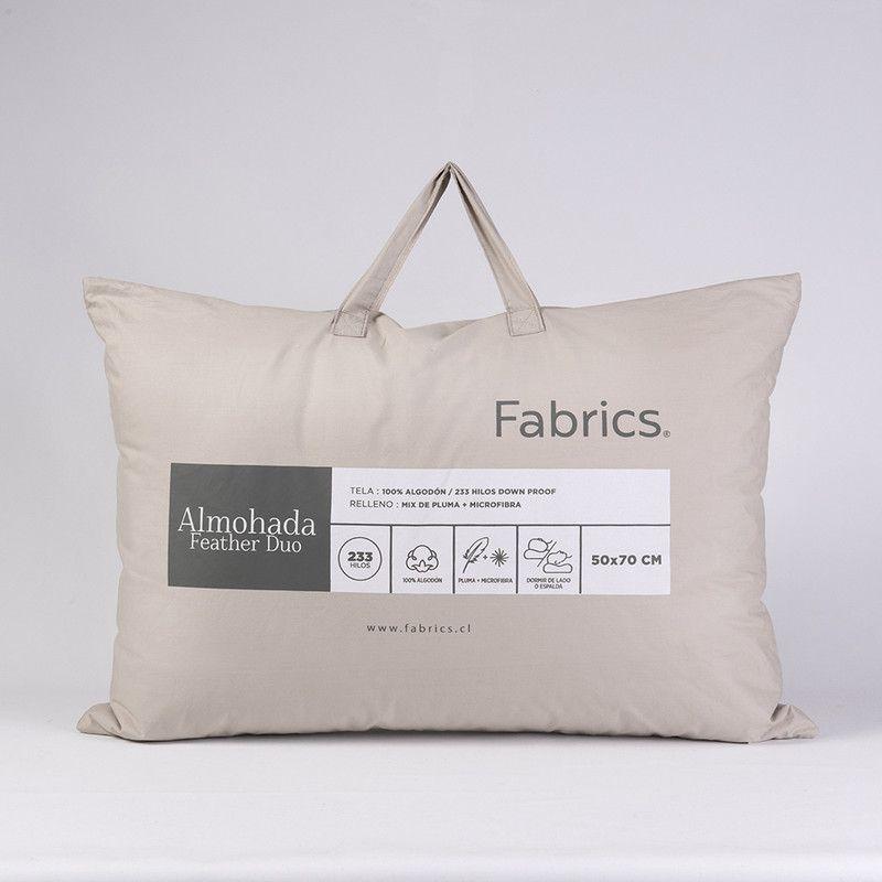Almohada Fabrics duo de plumas 50x70cm-2