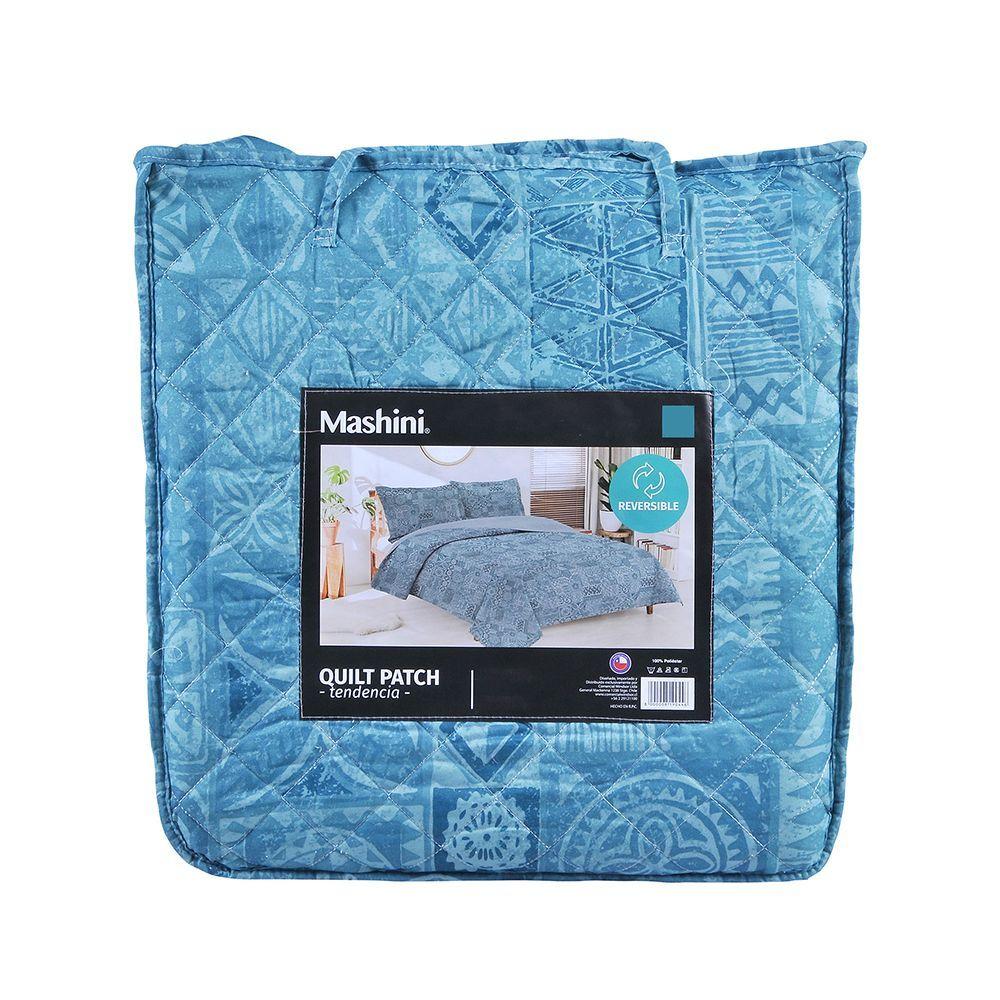 Quilt Cosido Patchwork Mashini 2 P Tauro-5
