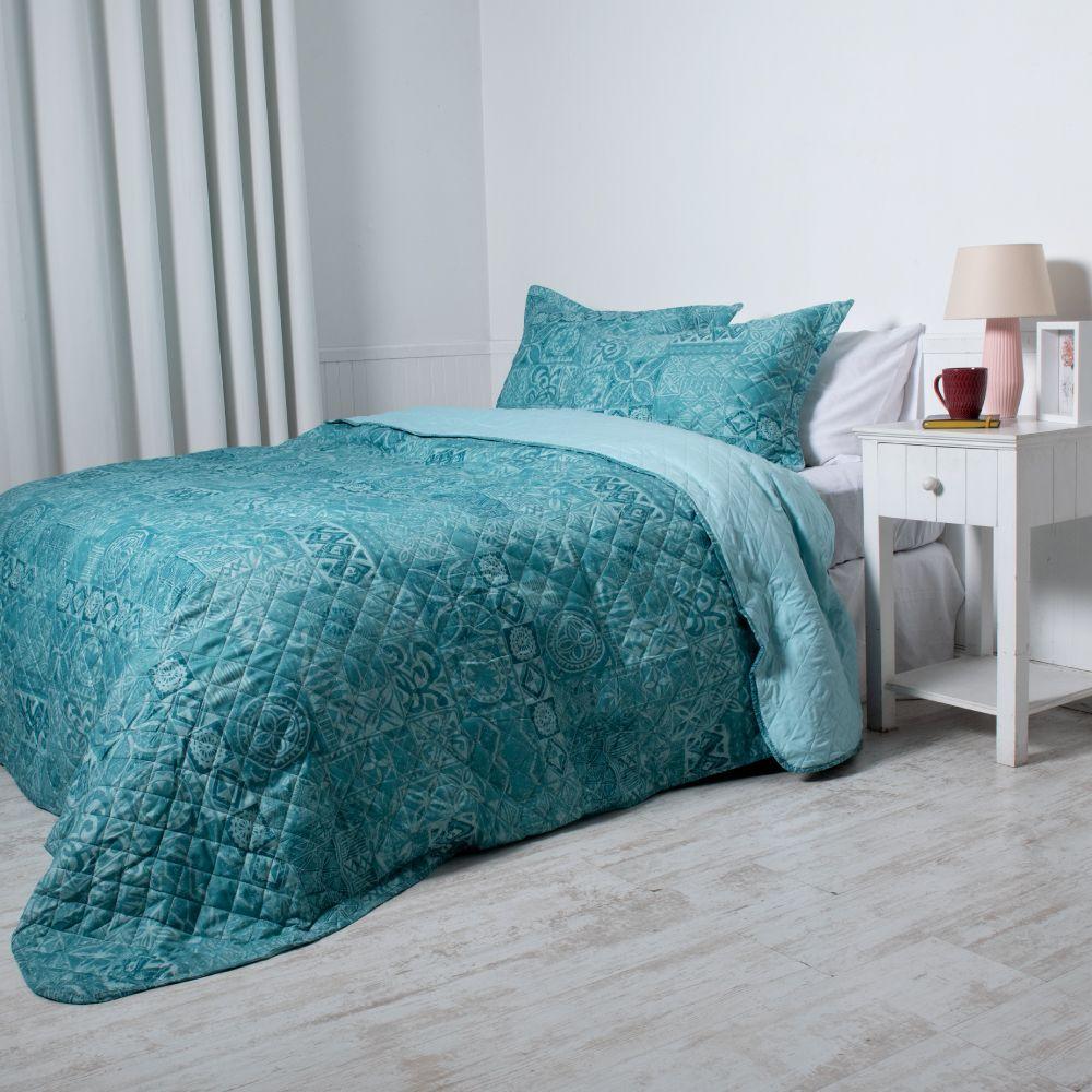 Quilt Cosido Patchwork Mashini 2 P Tauro-2