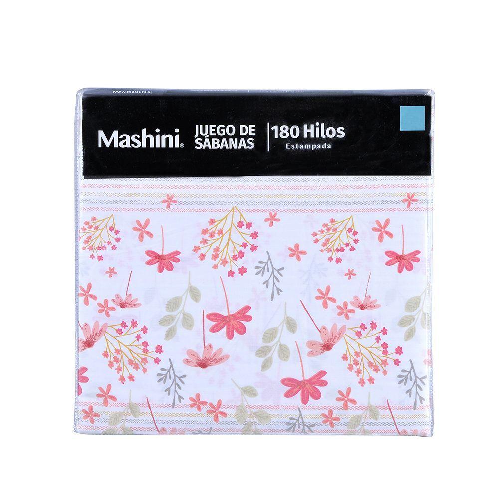 Sabana estampada  180H 2P Tulip-2