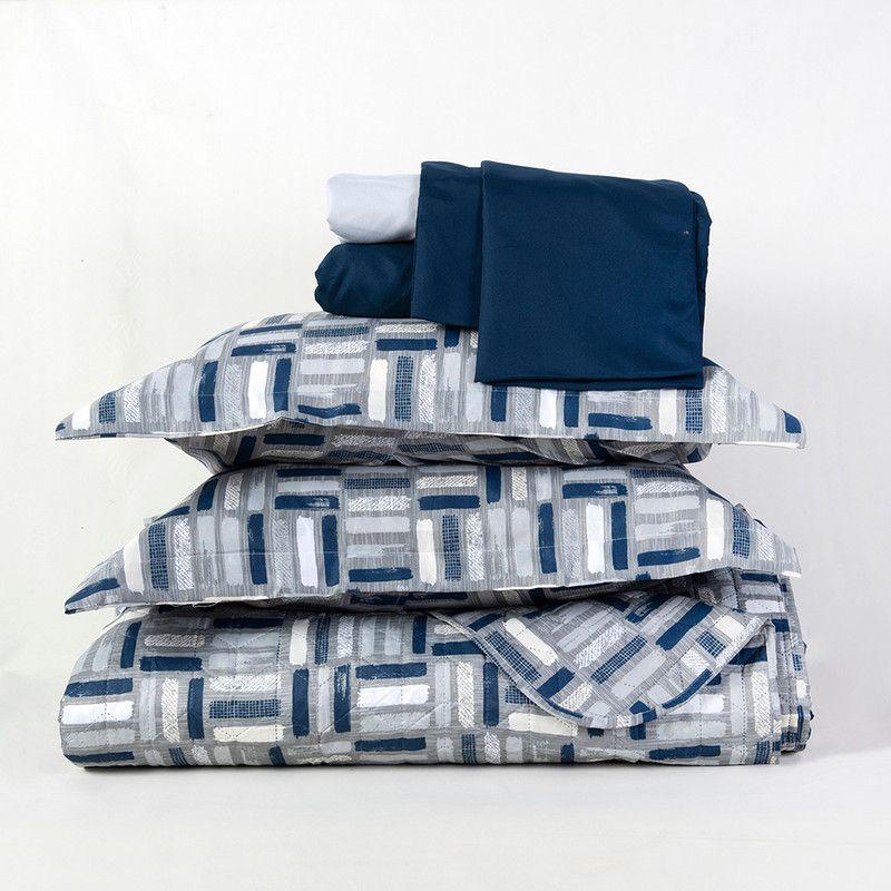 Set Quilt + Sabana Estampada 1.5 P Yuka-2