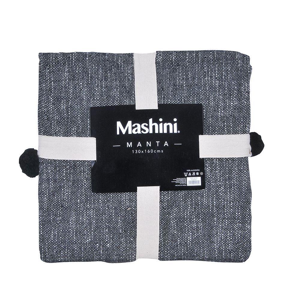 Manta Alg. Tassel 130x160cm N-2