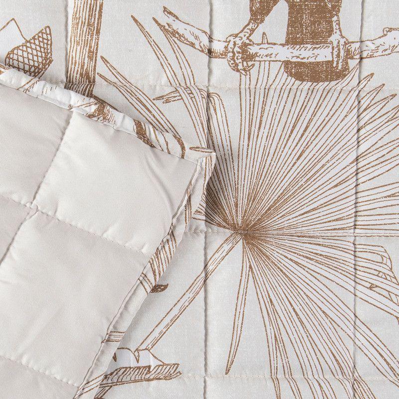 Quilt Est Birds 1.5 pl Camel-2