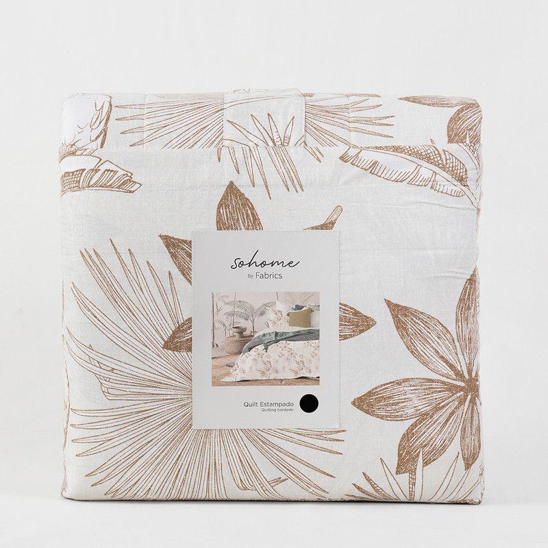 Quilt Est Birds 1.5 pl Camel-3