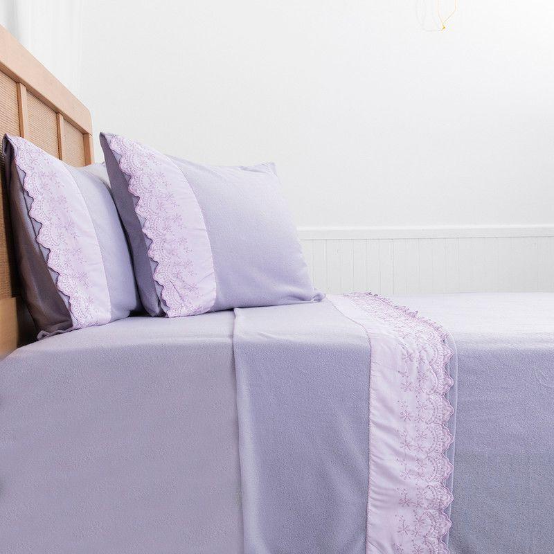 Sabana Polar Lisa Broderie 2 P Morado-3
