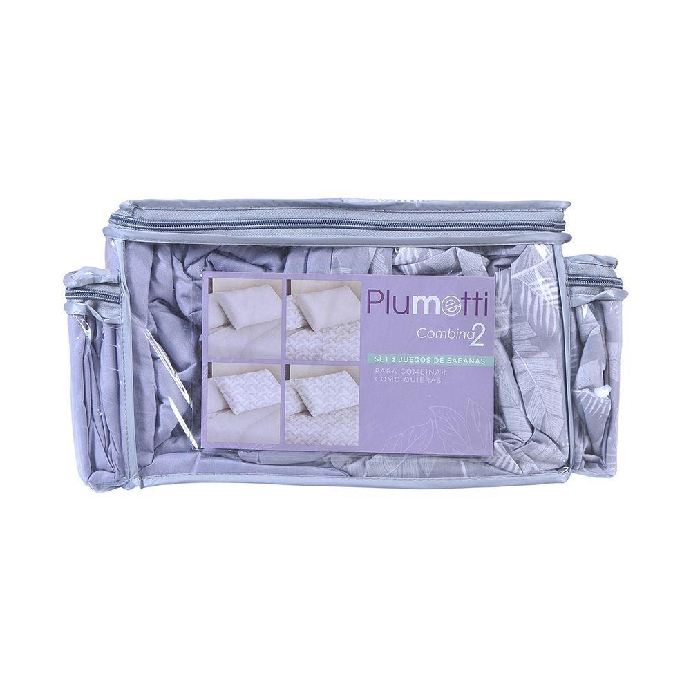 Sabana combinada estampada MF  2 P Ginebra-4