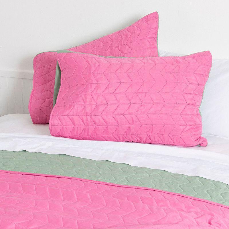 Quilt MF 2 P Rosado - Verde-2