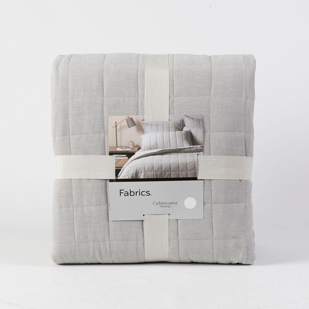 Cubrecama quilt melange King Perla-3