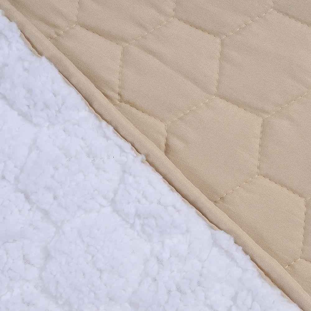 Quilt Sherpa 1.5 Plazas Beige-1