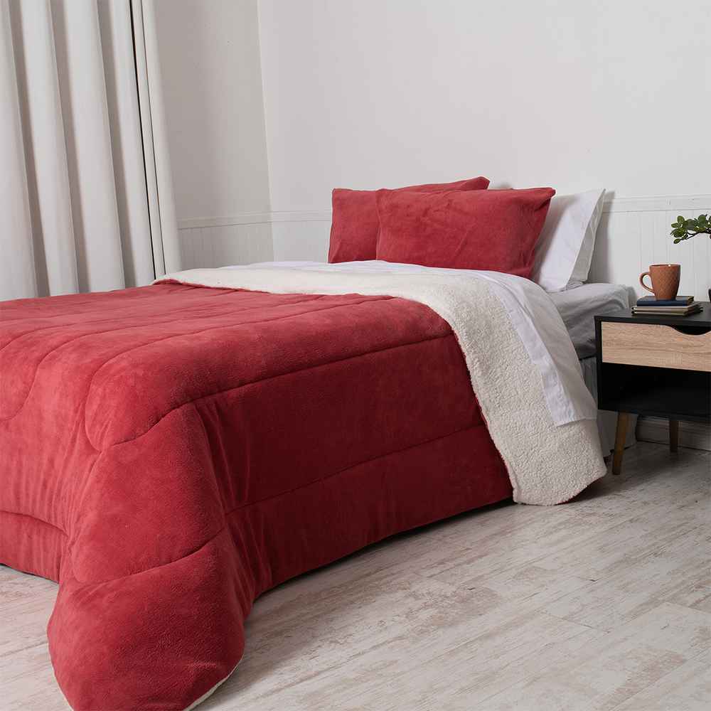 Plumon Coral Sherpa 2 P Burdeo-2