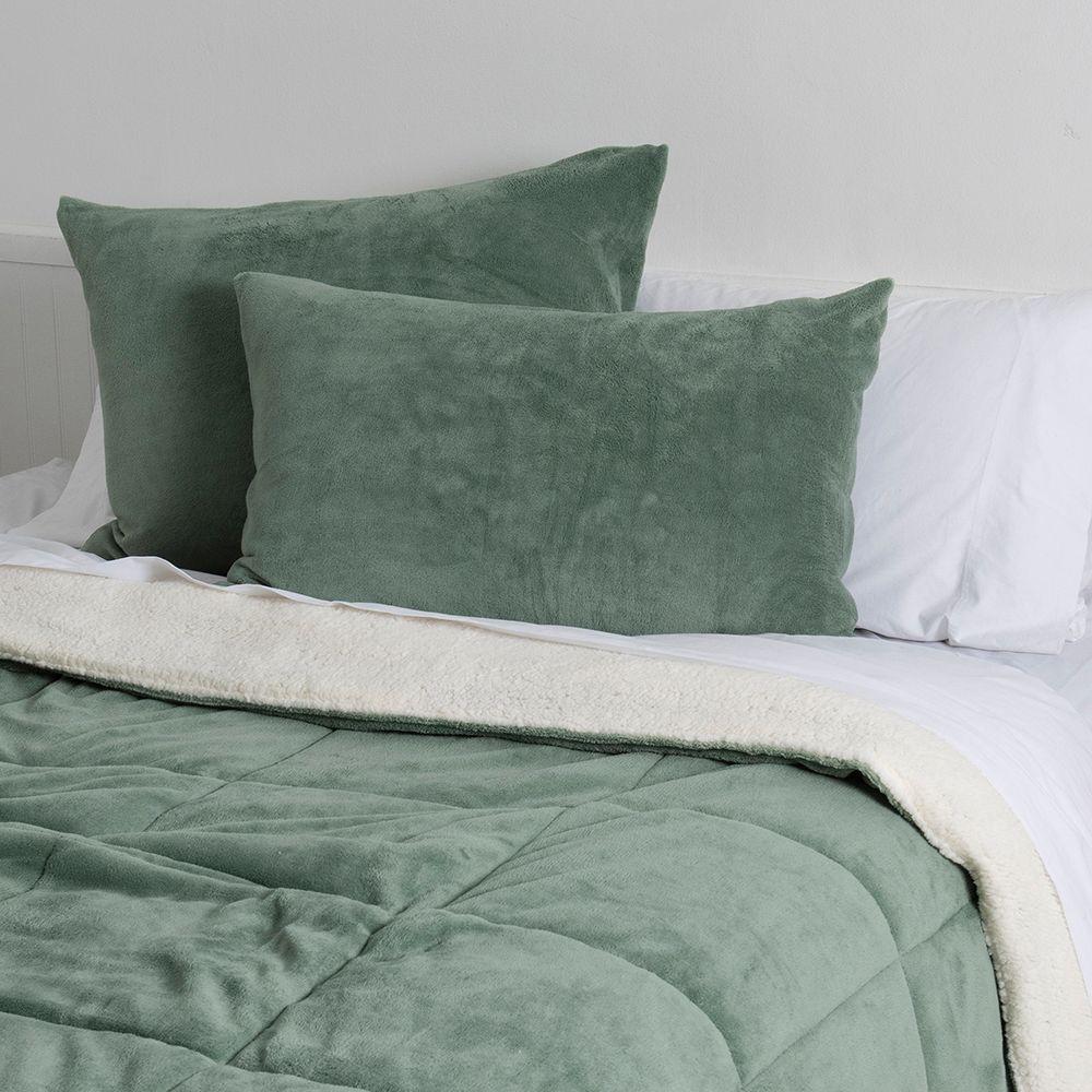 Plumon Coral Sherpa 2 P Verde-3