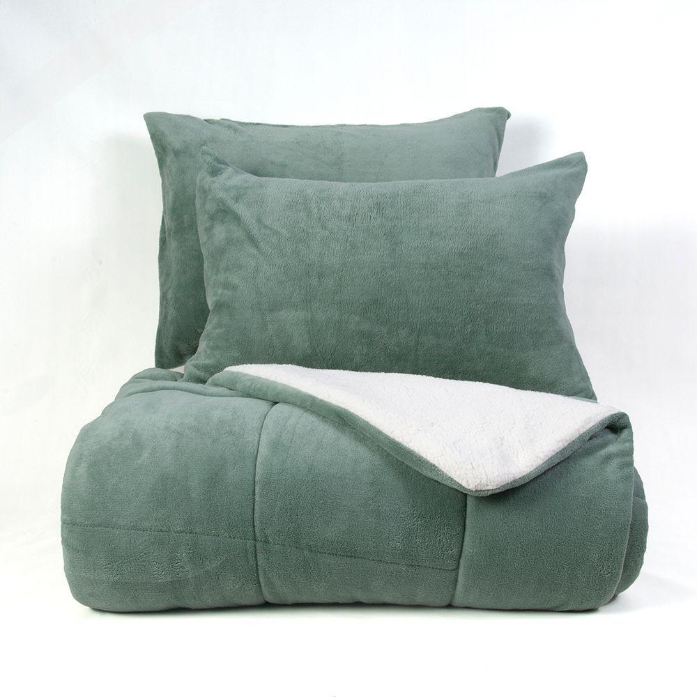 Plumon Coral Sherpa 2 P Verde-4