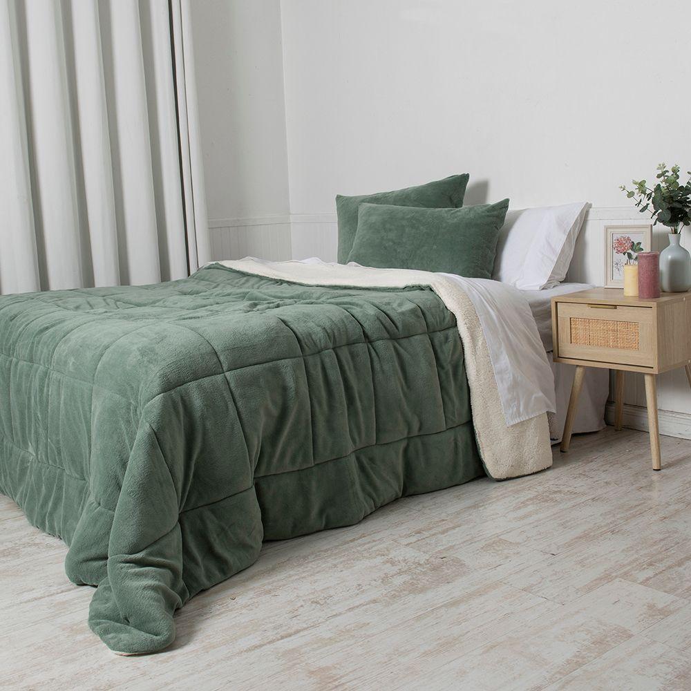 Plumon Coral Sherpa 2 P Verde-2