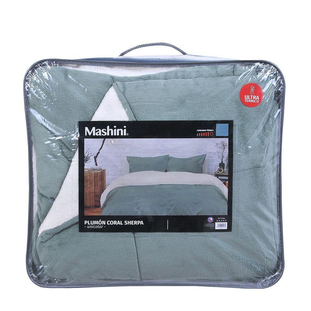 Plumon Coral Sherpa 2 P Verde-5