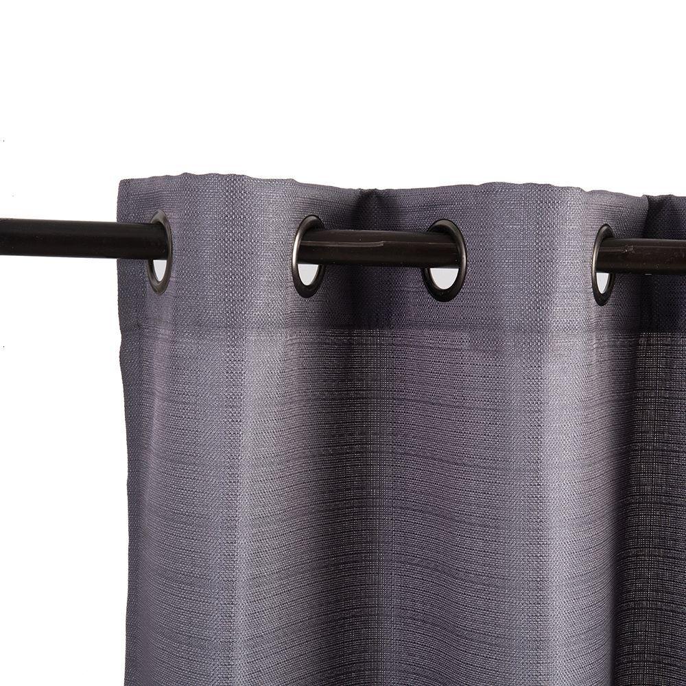 Set Cortina jqd Rustica 8pzas Argolla 140x220 Taupe-2