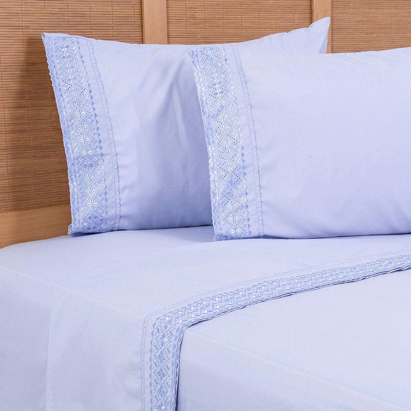 Sabana MF Plumetti Broderie King Morado-2