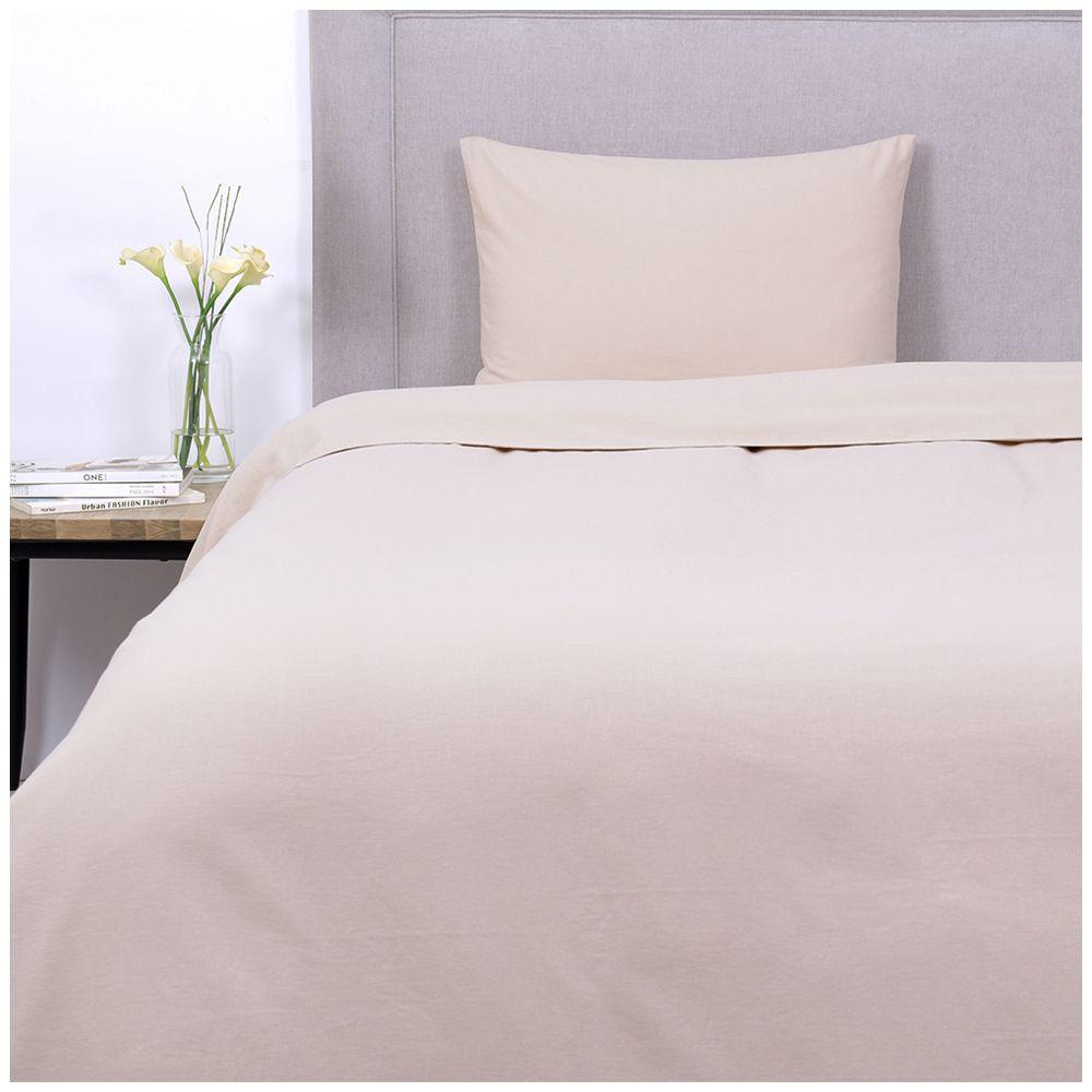 Cubreplumón Lino 1.5 P Beige Fabrics-0