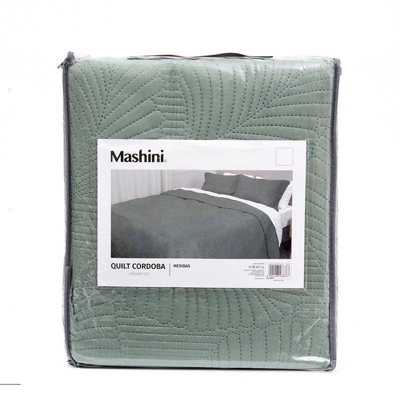 Quilt Cordoba lisa 2 P Verde-4